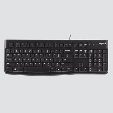 Logitech K120 Corded Keyboard (QWERTZ) — 920-002504 view 6