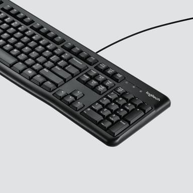 Logitech K120 Corded Keyboard (QWERTZ) — 920-002504 view 2