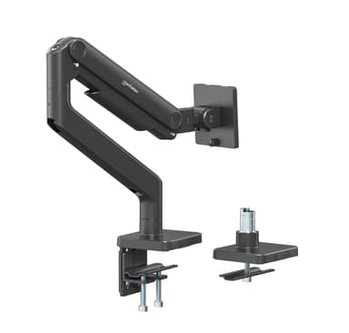 Manhattan Desk Mount for TV & Monitors (Full Motion Spring),For screens 13" to 42",C-Clamp or Grommet Assembly,VESA compatibility:all between 75x75mm to 200x200mm -check the dimensions of the four mounting holes on back of screen to ensure it fits,Max 20kg,Bracket view 8
