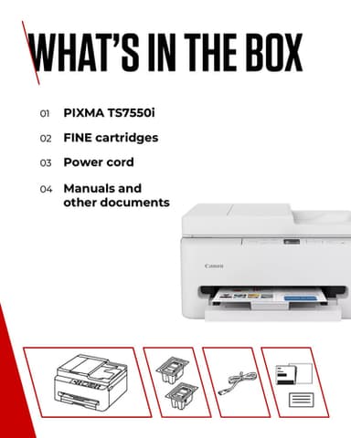 Canon PIXMA TS7550i Inkjet A4 1200 x 1200 DPI Wi-Fi view 7