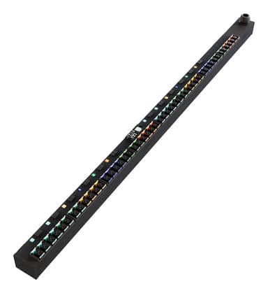 Vertiv PowerIT rack power distribution unit, 43.4kW, 3P+N+E (IP44) plug view 1