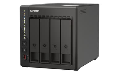 QNAP QVP-41C NAS/storage server Tower Intel® Celeron® J6412 8 GB DDR4 0 TB Black view 5