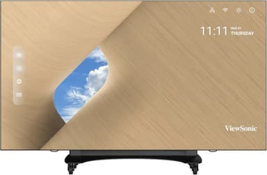 Viewsonic LDS138-151 Signage Display Digital signage flat panel 3.51 m (138") LED Wi-Fi 600 cd/m² Full HD Black view 4