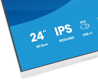 iiyama ProLite XB2497HSN-W1 computer monitor 60.5 cm (23.8") 1920 x 1080 pixels Full HD LED White view 9