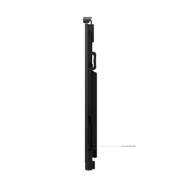 Lenovo ThinkVision T75 computer monitor 190.5 cm (75") 3840 x 2160 pixels 4K Ultra HD LED Touchscreen Black view 3