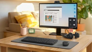 Logitech MK250 Compact Bluetooth Wireless Combo view 5