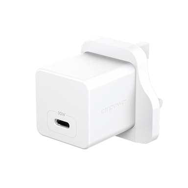 PanzerGlass empower™ by ® Turbo 30W Charger Single USB-C | UK Plug | Silver White view 1
