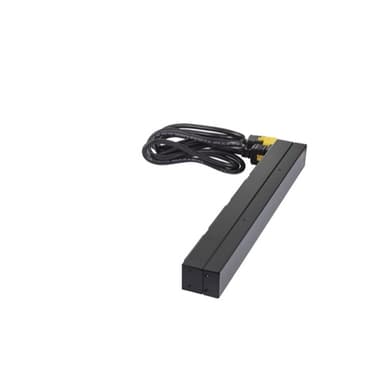 APC NetShelter Basic Rack PDU, 1U, 1PH, 3.7kW 230V 16A or 3.3kW 208V 16A, x12 C13 outlets, C20 cord view 14