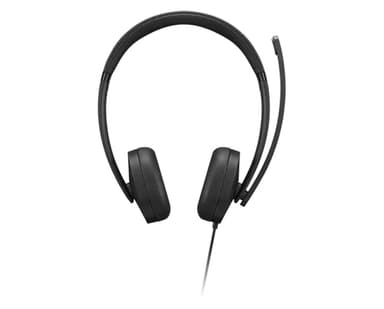 Lenovo 4XD1P83425 headphones/headset Wired Head-band Calls/Music USB Type-A Black view 3