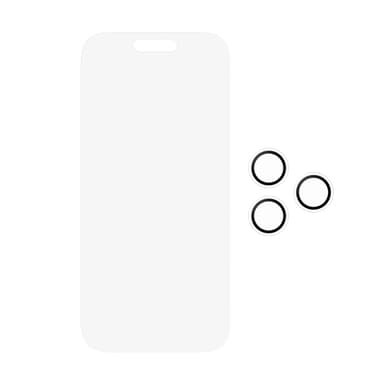 PanzerGlass PG43010 mobile phone screen/back protector Clear screen protector Apple 2 pc(s) view 5