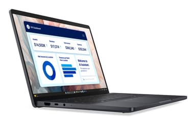DELL Pro 13 Premium PA13250 Copilot+ PC Intel Core Ultra 7 268V Laptop 33.8 cm (13.3") Touchscreen Quad HD+ 32 GB LPDDR5x-SDRAM 512 GB SSD Wi-Fi 7 (802.11be) Windows 11 Pro Grey UK English view 3