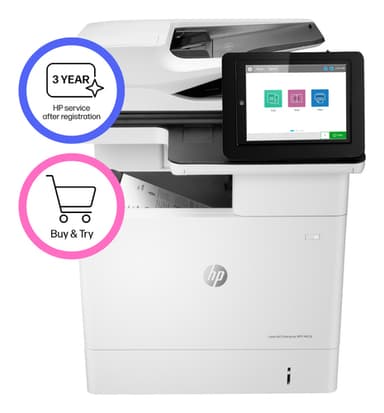 HP LaserJet Enterprise MFP M636fh view 2