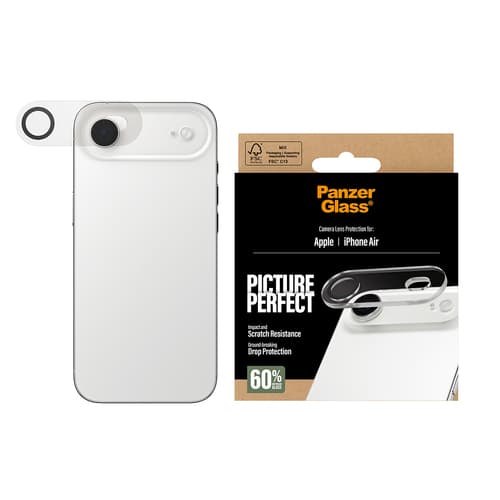 PanzerGlass ® PicturePerfect Camera Lens Protector iPhone Air Clear screen protector Apple 1 pc(s)