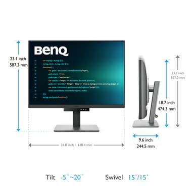 BenQ RD280U computer monitor 71.6 cm (28.2") 3840 x 2560 pixels 4K Ultra HD Black view 5