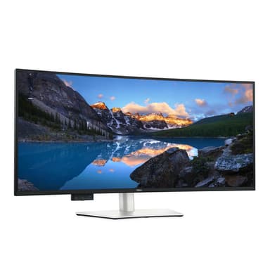 DELL UltraSharp U4025QW computer monitor 101.6 cm (40") 5120 x 2160 pixels 5K Ultra HD LCD Silver view 3