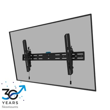 Neomounts WL35S-850BL18 TV mount wall 43-86" - tiltable - lockable - fast installation view 1