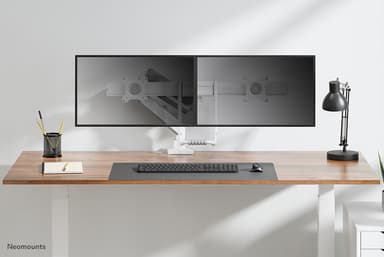 Neomounts DS75-450WH2 Monitor arm 17-32" - gas spring - Topfix - 180°-stop view 15