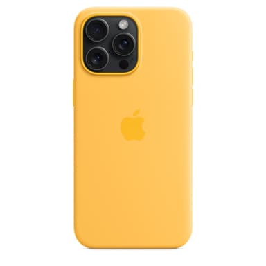 Apple iPhone 15 Pro Max Silicone Case with MagSafe - Sunshine view 4