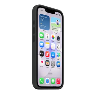 Apple iPhone 17e Silicone Case with MagSafe – Black view 4