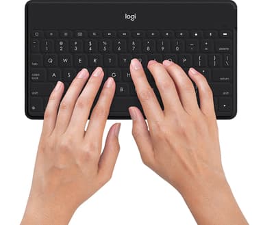 Logitech Keys-To-Go QWERTY Danish, Finnish, Nordic, Swedish Bluetooth Black view 2