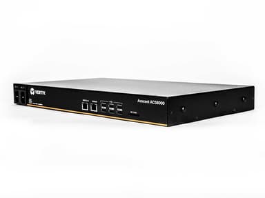 Vertiv Avocent 8-Port ACS 8000 with dual AC Power Supply and Analog Modem - ACS8008MDAC-404 view 1