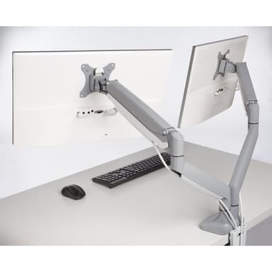 Kensington SmartFit One-Touch Height-Adjustable Dual Monitor Arm view 3
