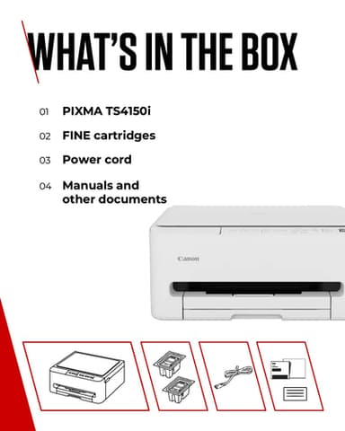 Canon PIXMA TS4150i Inkjet A4 1200 x 1200 DPI Wi-Fi view 7