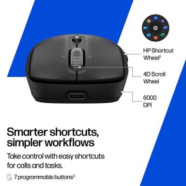 HP 705 Rechargeable Wireless Mouse view 6