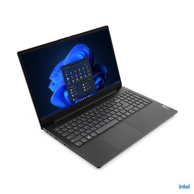 Lenovo V15 G4 IAH Intel® Core™ i5 i5-12500H Laptop 39.6 cm (15.6") Full HD 8 GB DDR4-SDRAM 256 GB SSD Wi-Fi 6 (802.11ax) Windows 11 Pro Black UK English view 3