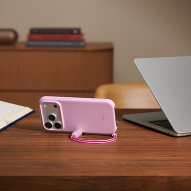 Apple Beats iPhone 17 Pro Kickstand Case with MagSafe and Camera Control - Pebble Pink view 4