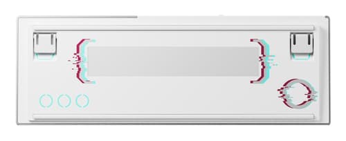 CHERRY MX 8.2 Pro TMR Wireless keyboard Gaming USB + RF Wireless + Bluetooth QWERTY US International Silver, White