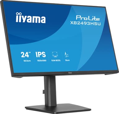 iiyama ProLite XB2493HSU-B1 computer monitor 60.5 cm (23.8") 1920 x 1080 pixels Full HD LED Black view 6