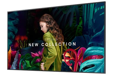 Samsung QB85C-N Digital signage flat panel 2.16 m (85") LED 350 cd/m² 4K Ultra HD Black Built-in processor Tizen 7.0 16/7 view 2