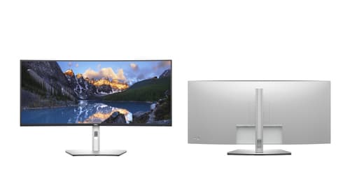 DELL UltraSharp U3824DW computer monitor 95.2 cm (37.5") 3840 x 1600 pixels Wide Quad HD+ LCD Black, Silver