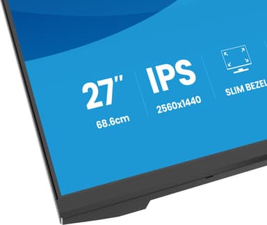 iiyama ProLite X2793QSU-B1 computer monitor 68.6 cm (27") 2560 x 1440 pixels Quad HD LED Black view 9