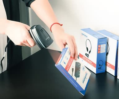 Manhattan 2D Long Range LED Barcode Scanner, USB, 450mm Scan Depth, Max Ambient Light 100,000 lux (sunlight), Supports symbologies - 1D (x21 versions) and 2D (x10 versions), Scanner RJ45 to USB 1.8m cable (most popular type, which is USB-A), Black, 3 Year Warranty view 9