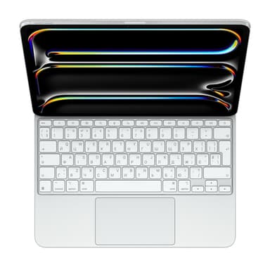 Apple Magic Keyboard for iPad Pro 13‑inch (M4) - Ukrainian - White view 2