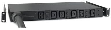 APC Basic Rack PDU AP7526 power distribution unit (PDU) 6 AC outlet(s) 1U Black view 6