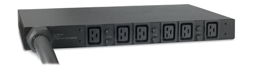 APC Basic Rack PDU AP7526 power distribution unit (PDU) 6 AC outlet(s) 1U Black