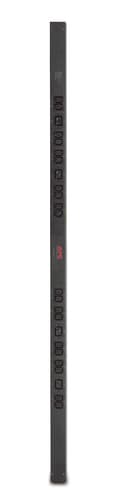 APC Basic Rack PDU power distribution unit (PDU) 24 AC outlet(s) 0U Black view 1