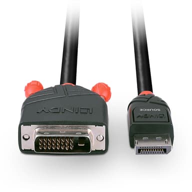 Lindy 1m DisplayPort to DVI-D Cable view 4
