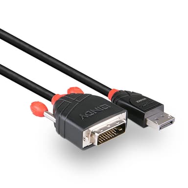 Lindy 1m DisplayPort to DVI-D Cable view 3