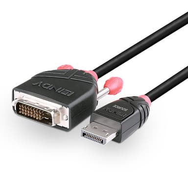 Lindy 1m DisplayPort to DVI-D Cable view 5