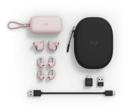 Logitech Zone True Wireless Headset Bluetooth Rose