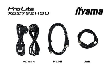 iiyama ProLite XB2792HSU-B1 computer monitor 68.6 cm (27") 1920 x 1080 pixels Full HD LED Black view 20