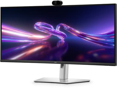 DELL Pro P P3426WEV computer monitor 86.6 cm (34.1") 3440 x 1440 pixels Wide Quad HD LCD Black, Silver view 3