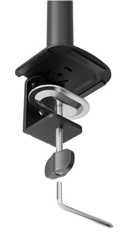 Neomounts DS60-600BL2 Monitor arm 10-32" - Quick-fix - 180°-stop view 5