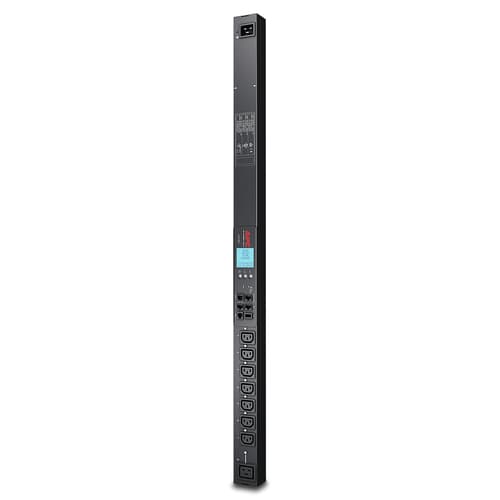 APC Rack PDU 2G, Switched, ZeroU, 16A, 230V, (7) C13 & (1) C19, IEC309 Cord
