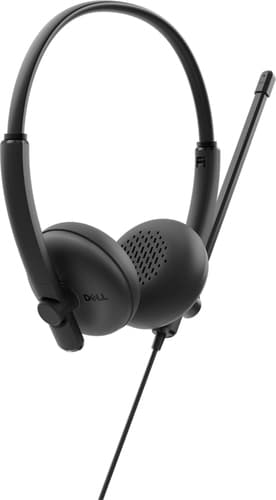 DELL WH125 Headset Wired Head-band Office/Call center USB Type-A Black view 3