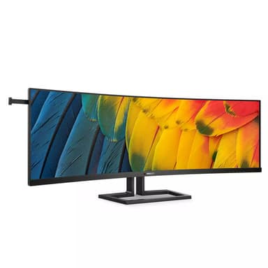 Philips 6000 series 45B1U6900C/00 computer monitor 113 cm (44.5") 5120 x 1440 pixels UltraWide Dual Quad HD LED Black view 5
